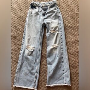 Zara Blue Wide Jeans!